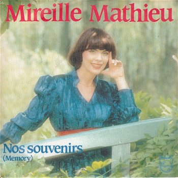 VINYLSINGLE * MIREILLE MATHIEU * NOS SOUVENIRS * FRANCE 7