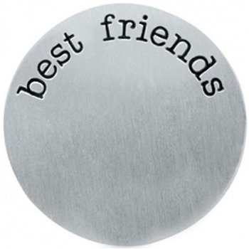 Window plate voor Memory glass locket, best friends - 1