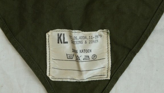 Halsdoek / Nekdoek, Koninklijke Landmacht, 1979.(Nr.3) - 2