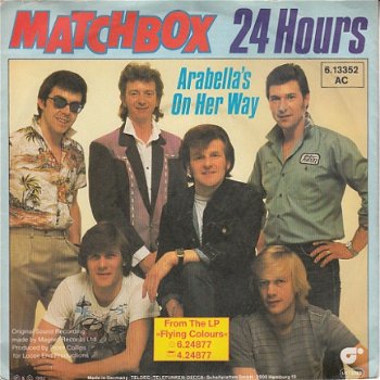 VINYLSINGLE * MATCHBOX * 24 HOURS * GERMANY 7