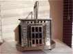 SVK theelicht art deco verchroomd theelicht met oliebrander - 6 - Thumbnail