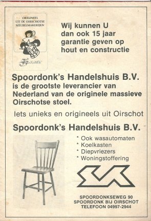 Plattegrond Schijndel 1983-1984 - Afbeelding 2