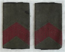 Rang Onderscheiding, Gevechtstenue, Soldaat 2e Klasse, Koninklijke Landmacht, jaren'90.(Nr.2)