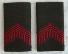 Rang Onderscheiding, Blouse, Soldaat 2e Klasse, Koninklijke Landmacht, 1984-2000.(Nr.2)