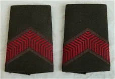 Rang Onderscheiding, DT, Soldaat 2e Klasse, Koninklijke Landmacht, 1984-2000.(Nr.2)