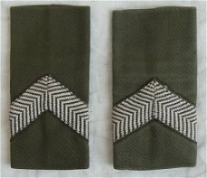 Rang Onderscheiding, Gevechtstenue, Korporaal Cavalerie, Koninklijke Landmacht, jaren'70/'80.(Nr.2)