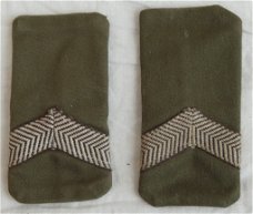 Rang Onderscheiding, Gevechtstenue, Korporaal Cavalerie, Koninklijke Landmacht, jaren'70/'80.(Nr.5)
