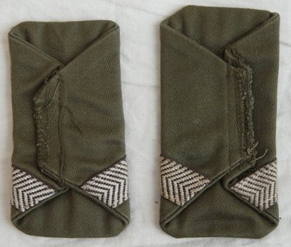 Rang Onderscheiding, Gevechtstenue, Korporaal Cavalerie, Koninklijke Landmacht, jaren'70/'80.(Nr.5) - 2
