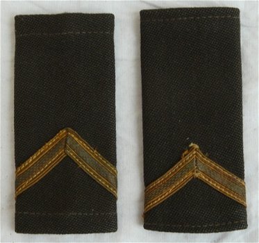 Rang Onderscheiding, Blouse, Sergeant, Koninklijke Landmacht, jaren'70/'80.(Nr.1) - 1