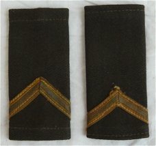 Rang Onderscheiding, Blouse, Sergeant, Koninklijke Landmacht, jaren'70/'80.(Nr.1)