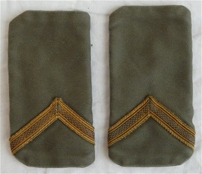 Rang Onderscheiding, Gevechtstenue, Sergeant, Koninklijke Landmacht, jaren'70/'80.(Nr.3) - 1