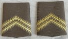 Rang Onderscheiding, Winterjas, Sergeant Majoor, Koninklijke Landmacht, jaren'70/'80.(Nr.1) - 1 - Thumbnail