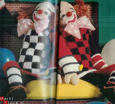 breipatroon 656 twee clowns - 1