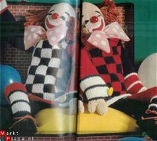 breipatroon 656 twee clowns