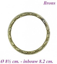 === Franse pendule / Romantic ring = oud =24348