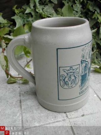Bierpul keuls aardewerk merk PH 1/2 ltr - nr. 1