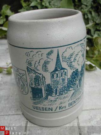 Bierpul keuls aardewerk merk PH 1/2 ltr - Afbeelding 2