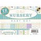 NIEUW Nursery Baby Boy 12X12 Inch Paper Pad 48 vel DCWV - 1 - Thumbnail