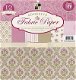 Adhesive Fabric Paper Pink Floral 12 Inch Paper Pad van DCWV - 1 - Thumbnail