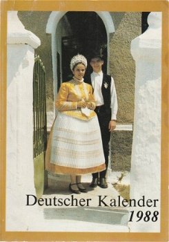 Jahrbuch der Donauschwaben. Deutscher Kalender 1988 - 1