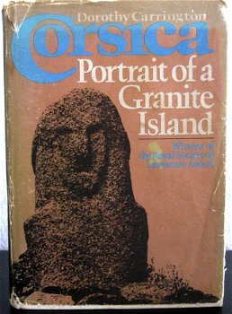 Corsica Portrait of a Granite Island HC Dorothy Carrington - 1