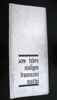 Francescu Mattei PB Febre Maligne 1971 zeldzaam Poëzie - 1