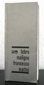 Francescu Mattei PB Febre Maligne 1971 zeldzaam Poëzie - 3