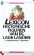 Lexicon Historische figuren van de lage landen - 1 - Thumbnail