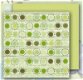 NIEUW vel dubbelzijdig scrappapier Green Dots van Crea Motion - 1 - Thumbnail