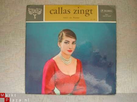 klassiek singeltje EP 45 Callas zingt Aria,s uit Norma - 1