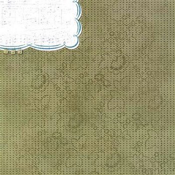 SALE NIEUW vel gloss scrappapier Musing Collage 10 Dotted Journal van DCWV - 1