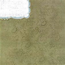 SALE NIEUW vel gloss scrappapier Musing Collage 10 Dotted Journal van DCWV
