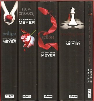Meyer ,Stephenie - Twilight saga 5 delen in cassette - 1
