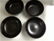 Zwart aardewerken schalen - 1 - Thumbnail