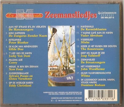 CD De allermooiste Zeemansliedjes - 2
