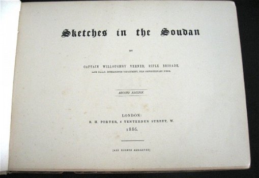 Sketches in the Soudan 1886 Verner Soedan Afrika - 3