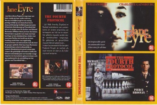 DVD Jane Eyre en The Fourth Protocol - 1