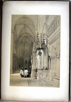 Sketches in Belgium and Germany 1840 Haghe 26 Lithografieën - 6