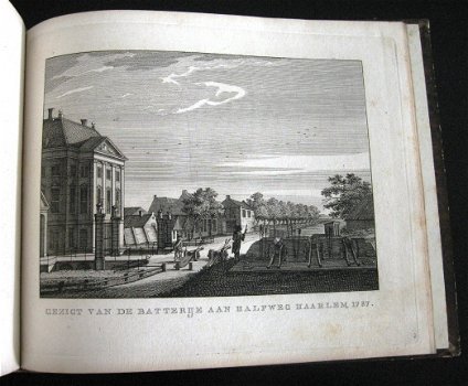 Batterijen rondom Amsterdam in 1787 Set v 14 etsen/gravures - 6