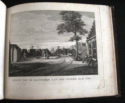 Batterijen rondom Amsterdam in 1787 Set v 14 etsen/gravures - 7