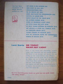 De tocht naar het licht - Leni Saris - 2