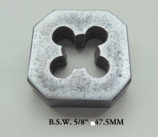 B.S.W. 5/8” VIERKANT 47.5 - 1