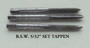 B.S.W. SET TAPPEN 5/32” - 1