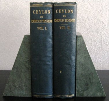 Ceylon An Account of the Island 1859 Tennent Sri Lanka - 2