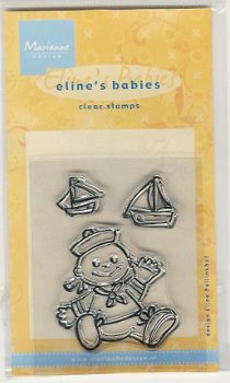 Clearstamp EC0084 Babies Matroos - 1