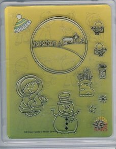 Clearstamp Kiddies Cold Christmas