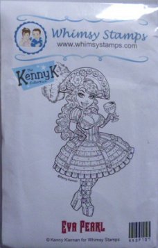 Whimsy Stamps Eva Pearl