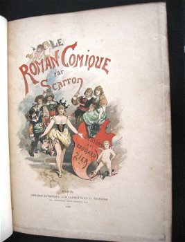 Le Roman Comique 1888 Scarron nr 46/60 Zier (ill.) Uniek ex. - 4