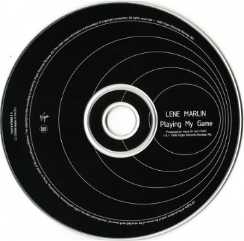 CD Lene Marlin ‎– Playing My Game - 3