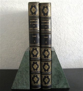 Rabelais et l'oeuvre de Jules Garnier 1897-99 Fraaie Set - 2